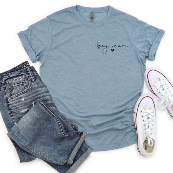 NWT Boy Mom T-Shirt Small Medium Large XL - Pick Size / Color - Picture 1 of 2